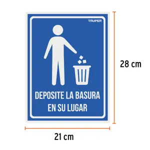 Truper Letrero señalización