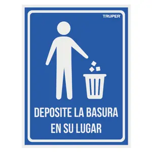 18529 / LIN-12 Truper Letrero señalización