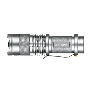 17256 / LINA-1AA Linterna de aluminio 1 LED de 40 lm con 1 pila AA, Truper