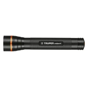 18814 / LINA-3DN Expert Linterna de aluminio LED Cree 850 lm con 3 pilas D, Truper
