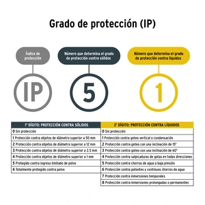 Linterna reflectora LED 260 lm, recargable, PRETUL