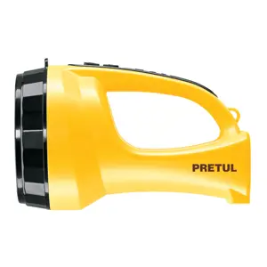24091 / LIRE-145P Linterna reflectora 5 LEDs 200 lm recargable, Pretul
