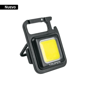 104442 / LIRE-LL Mini linterna LED 280 lm recargable, tipo llavero, TRUPER