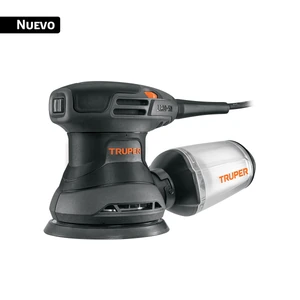 103735 / LIRO-5N2 Lijadora roto orbital 5', 260W, TRUPER INDUSTRIAL