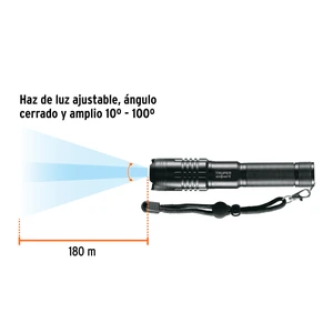 Linterna LED recargable, de aluminio, 500 lm, TRUPER EXPERT