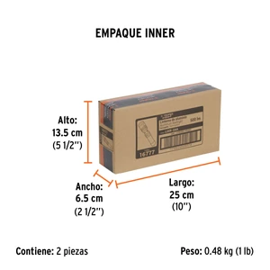 Linterna LED recargable, de aluminio, 500 lm, TRUPER EXPERT