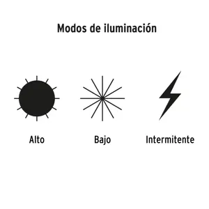 Linterna LED recargable, de aluminio,1,300 lm, TRUPER EXPERT