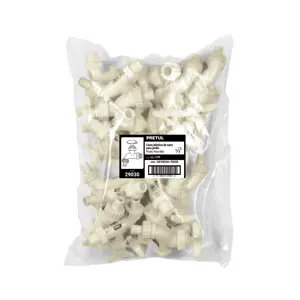 Llave p/manguera, de plástico 65g,1/2