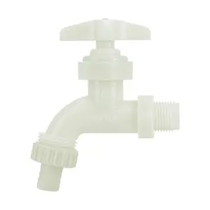 Llave para manguera, de plástico 65 g, entrada 1/2