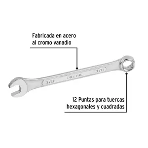 Llave combinada 3/8