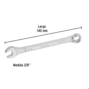 Llave combinada 3/8