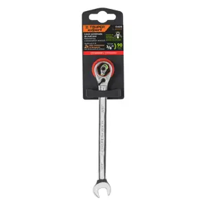 Llave combinada matraca reversible 3/8