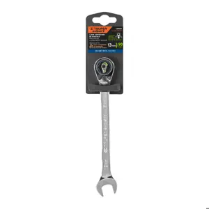 Llave combinada matraca reversible 13mmx178 mm largo, Expert