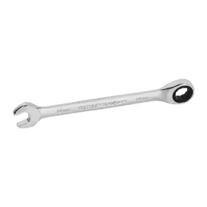 Llave combinada con matraca 14 mm x 186 mm largo, Expert