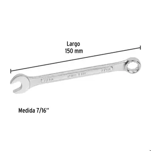 Llave combinada 7/16