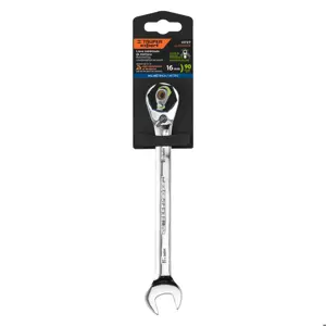 13727 / LL-2016MXR Llave combinada matraca reversible 16mmx205 mm largo, Expert
