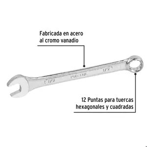 Llave combinada 1/2