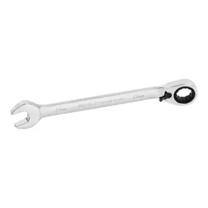 13728 / LL-2017MXR Llave combinada matraca reversible 17mmx223 mm largo, Expert