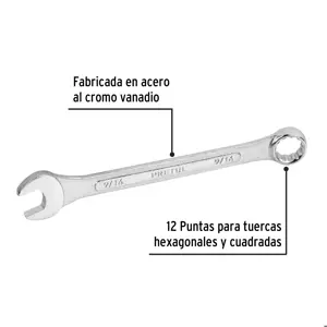 Llave combinada 9/16