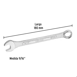 Llave combinada 9/16