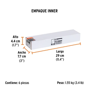 Llave combinada extralarga 21 mm x 298 mm de largo, Expert