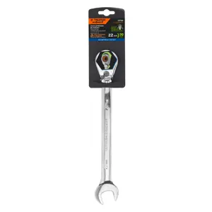 Llave combinada matraca reversible 22mmx288 mm largo, Expert