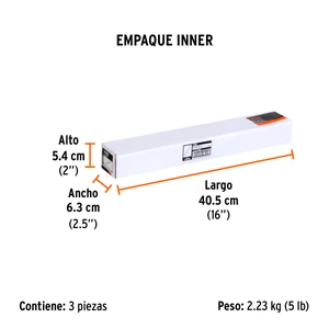 Llave combinada extralarga 28 mm x 393 mm de largo, Expert