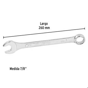 Llave combinada 7/8