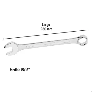 Llave combinada 15/16