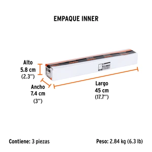 Llave combinada extralarga 33 mm x 376 mm de largo, Expert