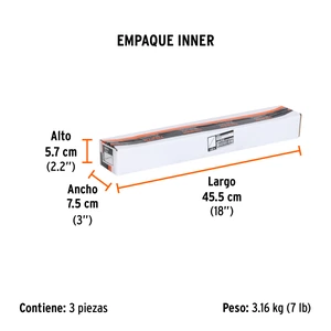 Llave combinada extralarga 34 mm x 454 mm de largo, Expert
