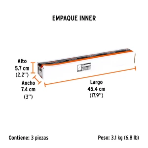 Llave combinada extralarga 36 mm x 454 mm de largo, Expert