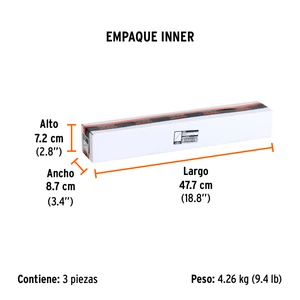 Llave combinada extralarga 41 mm x 483 mm de largo, Expert