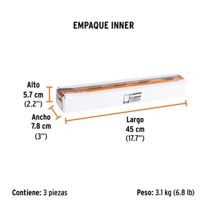 Expert Llave combinada extralarga 1-3/8