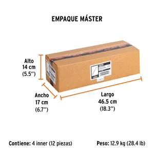 Expert Llave combinada extralarga 1-3/8