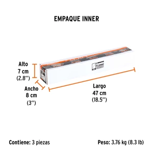 Llave combinada extralarga 1-1/2