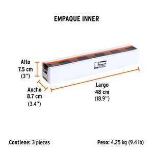 Llave combinada extralarga 1-11/16