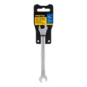 Llave española 10 x 11 mm x 157 mm de largo, PRETUL