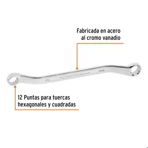 Llave de estrías 1/2 x 9/16