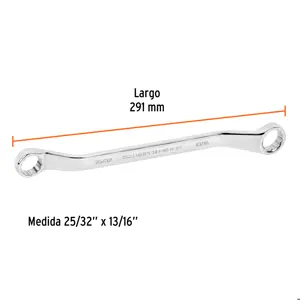 Llave de estrías 25/32 x 13/16