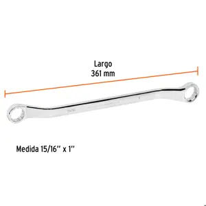 Llave de estrías 15/16 x 1