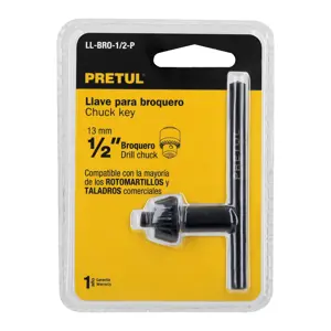 27036 / LL-BRO-1/2-P Llave para broquero de 1/2