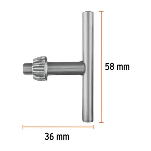 Llave para broquero de 3/8