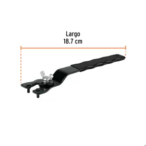 Truper Llave de repuesto ajustable para esmeriladoras 4 1/2
