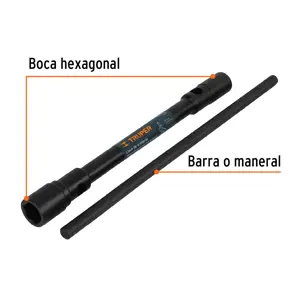 Llave de artillería 1-1/8 x 7/8