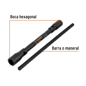 Llave de artillería, 1 x 1-1/8