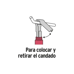 Llave magnética para candado CANGA-100, Hermex