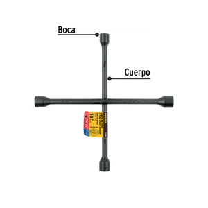 Llave de cruz para automóviles y camionetas, 14