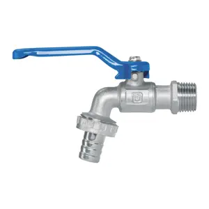 49083 / LLE-140L Llave de esfera, de latón, 140 gr, entrada 1/2