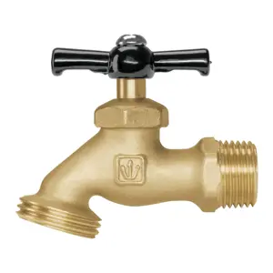 49074 / LLJ-100 Foset Llave p/manguera, latón 100 g, entrada 1/2